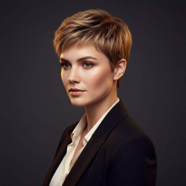 Pixie cut